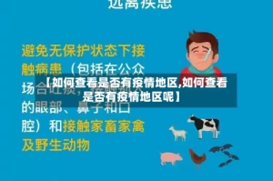【如何查看是否有疫情地区,如何查看是否有疫情地区呢】