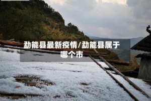 勐能县最新疫情/勐能县属于哪个市