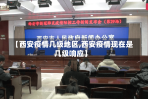 【西安疫情几级地区,西安疫情现在是几级响应】