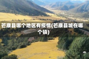 芒康县哪个地区有疫情(芒康县城在哪个镇)