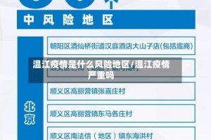 温江疫情是什么风险地区/温江疫情严重吗