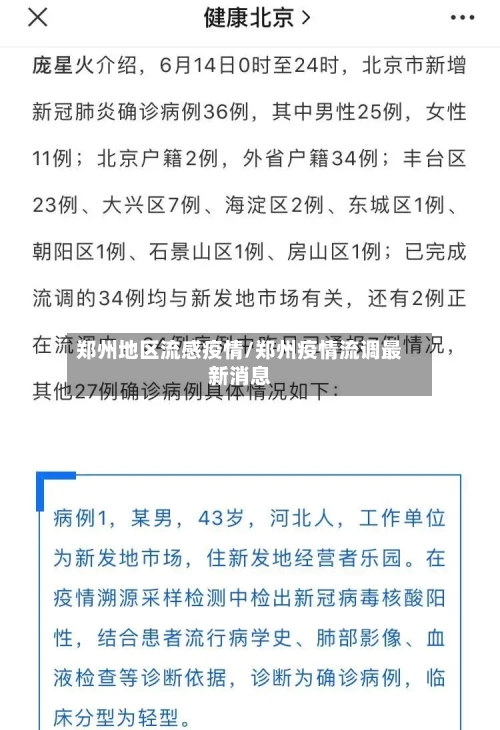 郑州地区流感疫情/郑州疫情流调最新消息-第1张图片