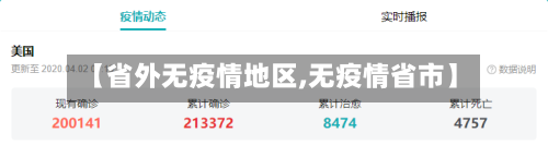 【省外无疫情地区,无疫情省市】-第2张图片