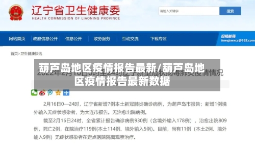 葫芦岛地区疫情报告最新/葫芦岛地区疫情报告最新数据-第2张图片