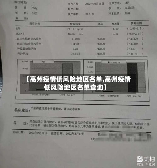【高州疫情低风险地区名单,高州疫情低风险地区名单查询】-第1张图片