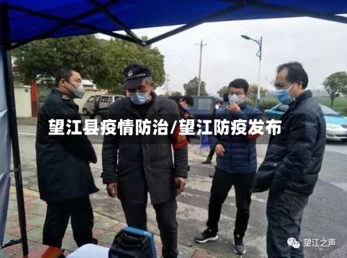 望江县疫情防治/望江防疫发布-第2张图片