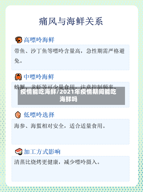 疫情能吃海鲜/2021年疫情期间能吃海鲜吗-第3张图片