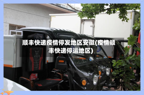 顺丰快递疫情停发地区安徽(疫情顺丰快递停运地区)-第2张图片
